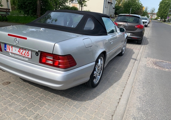 Mercedes-Benz SL cena 29500 przebieg: 88000, rok produkcji 2002 z Iława małe 379